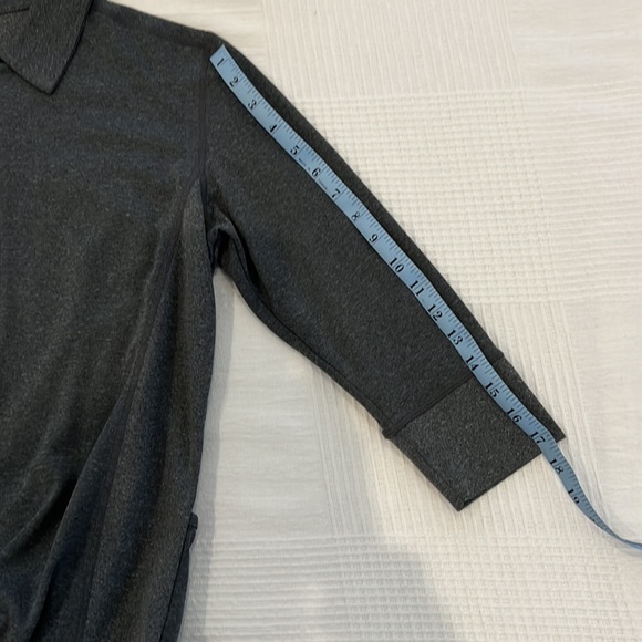🚵 Club Ride Apparel Bike Three Quarter Sleeve MTB Top Gray LIKE NEW - Picture 7 of 8